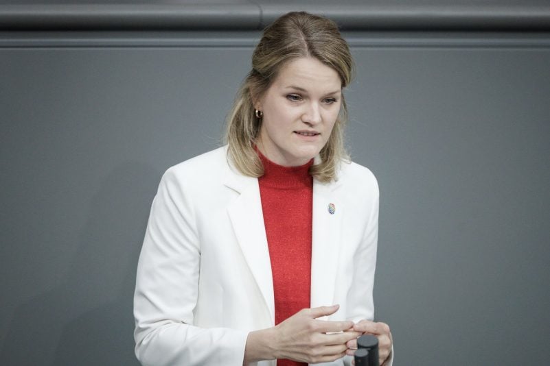 SPD-Fraktionsvize Sonja Eichwede wirbt für Frauke Brosius-Gersdorf. (Archivbild)