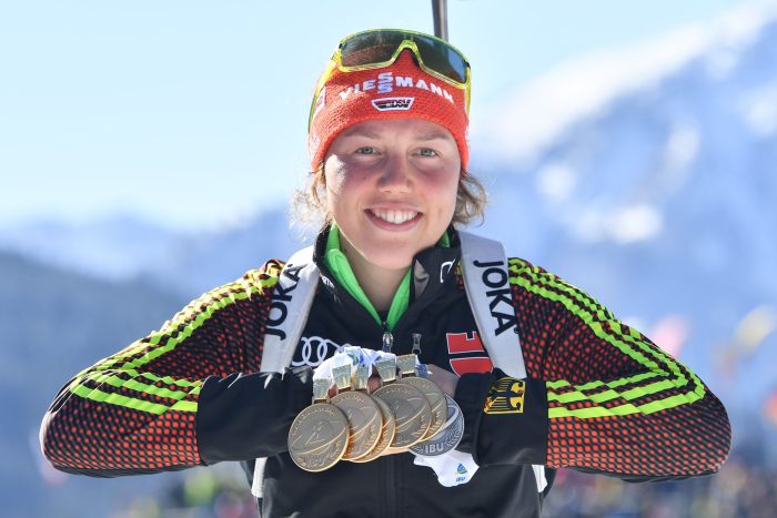Laura Dahlmeier ist in den Bergen Pakistans tödlich verunglückt. (Archivbild)
