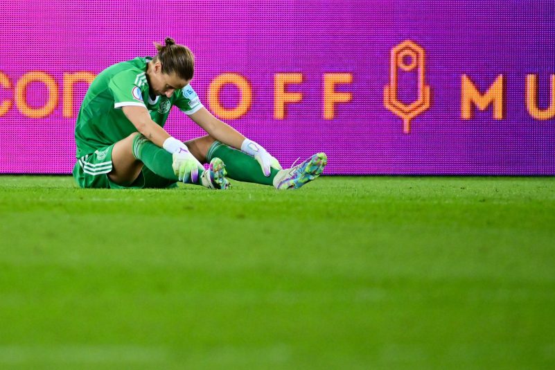 Am Ende doch geschlagen: Torfrau Ann-Katrin Berger.