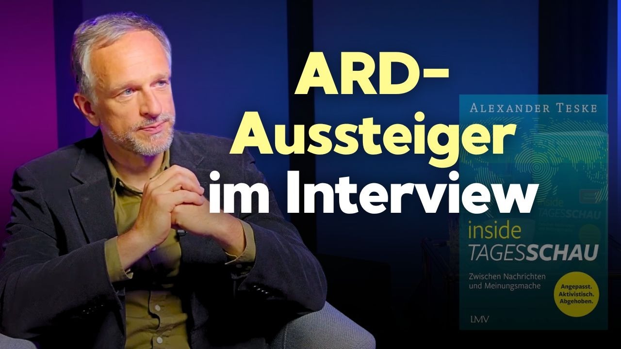 „Inside Tagesschau“: Ex-ARD-Redakteur zur Nähe zwischen Journalisten und Politikern