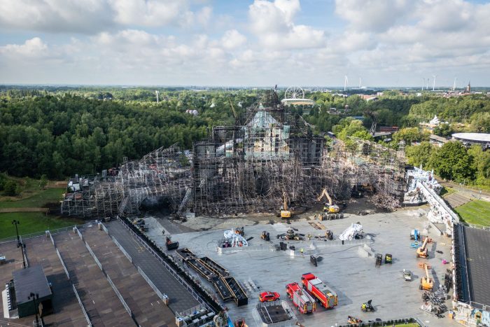 Die Hauptbühne soll jetzt abgerissen werden.