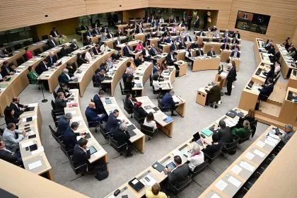 Skandal bei geheimer Wahl im Landtag: Hakenkreuz auf Stimmzettel geschmiert