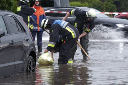Starker Regen setzt Nürnberg unter Wasser – Wetterwarnung für Alpenvorland