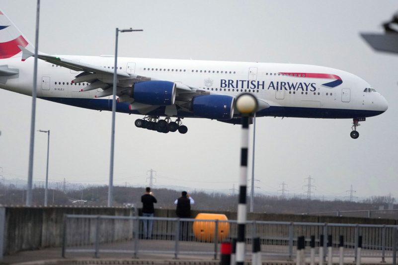 Der Flugverkehr über London wurde massiv beeinträchtigt. (Symbolbild)
