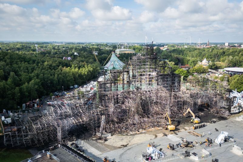 Belgien: Tomorrowland-Festival startet trotz abgebrannter Hauptbühne