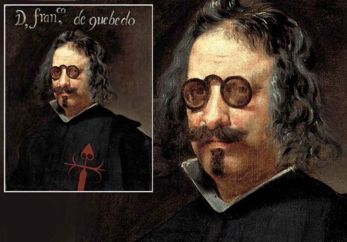 Einfache Brille mit Bügel