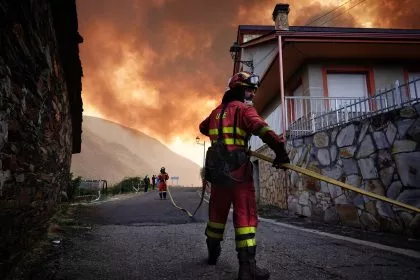 Deutsche Feuerwehr jetzt in Nordspanien im Einsatz