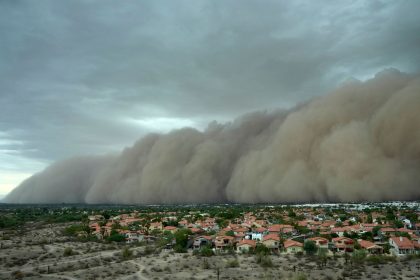 Staubsturm im US-Bundesstaat Arizona: Flugverkehr beeinträchtigt