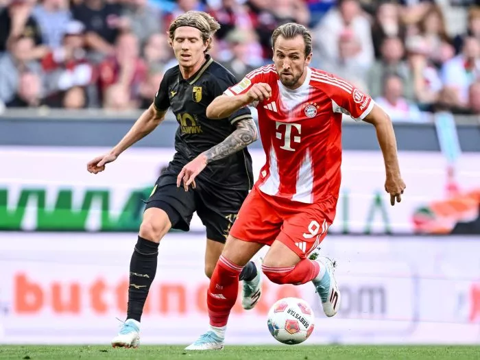 Torjäger Harry Kane traf 100. Pflichtspiel für die Bayern nicht selbst, legte aber zwei Treffer auf.