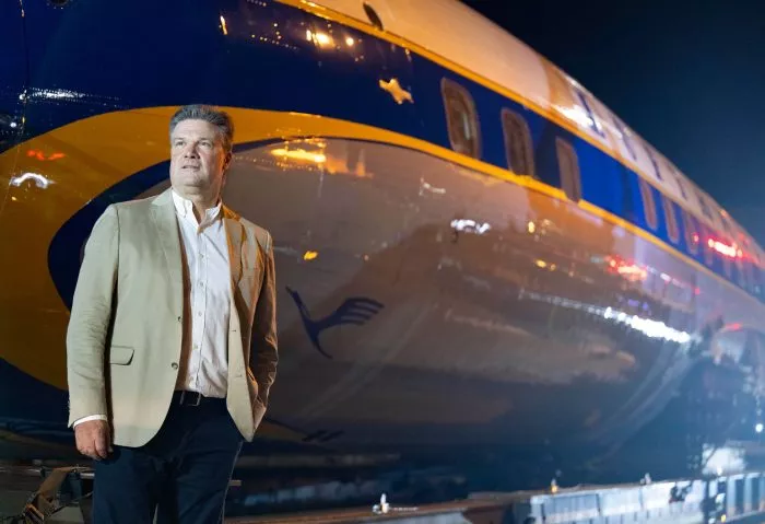 Wolfgang von Richthofen leitet das Projekt eines neuen Besucherzentrums der Lufthansa.