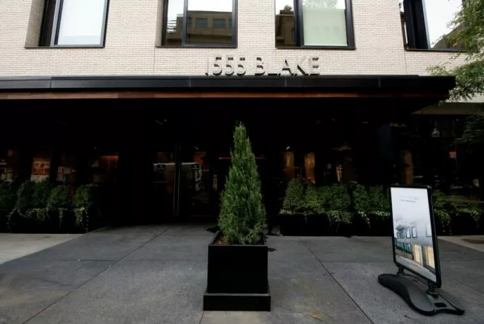 Palantir Technologies worldwide headquarters is viewed in Denver, Colorado on September 30, 2020. - The data analytics company recently moved its Silicon Valley based operations to Denver where it is a it provides software to large companies and government agencies. Founded in 2003, the Colorado-based company has said its software is used in more than 150 countries, and that it took in revenue of $742.6 million last year while logging a net loss of $579.6 million. Data analysis specialist Palantir announced on September 30, 2020 it would begin trading on the New York Stock Exchange in what could be one of the biggest market debuts since Uber. (Photo by Jason Connolly / AFP) (Photo by JASON CONNOLLY/AFP via Getty Images)