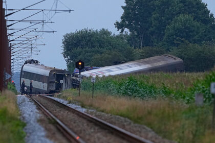 Eine Tote und 27 Verletzte bei Zugunglück in Dänemark