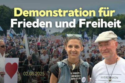Mehrere Tausend Menschen demonstrieren mit Querdenken und „Wir sind viele“ in Berlin