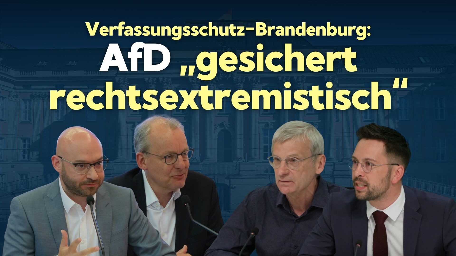 Brandenburg: Verfassungsschutz sieht Beseitigungsversuch von Verfassungsgrundsätzen – AfD „Feindseligkeit“