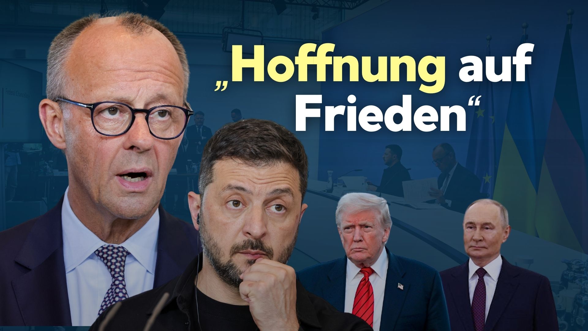 Selenskyj zu Gipfel in Berlin: Merz sieht „Hoffnung auf einen Frieden in der Ukraine“