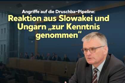 Angriff auf Druschba-Pipeline: Slowakei und Ungarn sollten Energiezufuhr „diversifizieren“ – Regierungssprecher