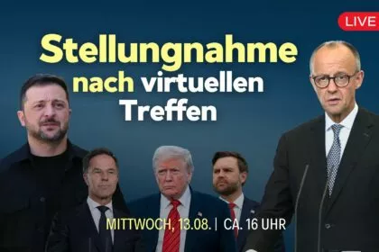 Stellungnahme von Merz und Selenskyj nach virtuellen Treffen mit Trump, Rutte und EU-Staatschefs