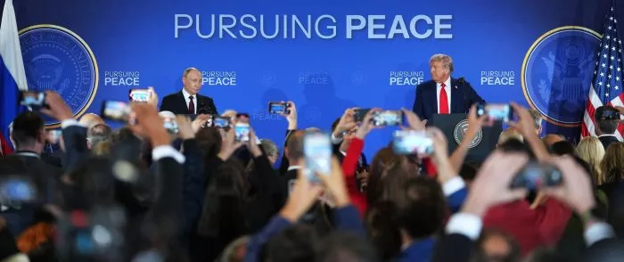 Fragen der Weltpresse wurden von den Präsidenten nicht beantwortet.