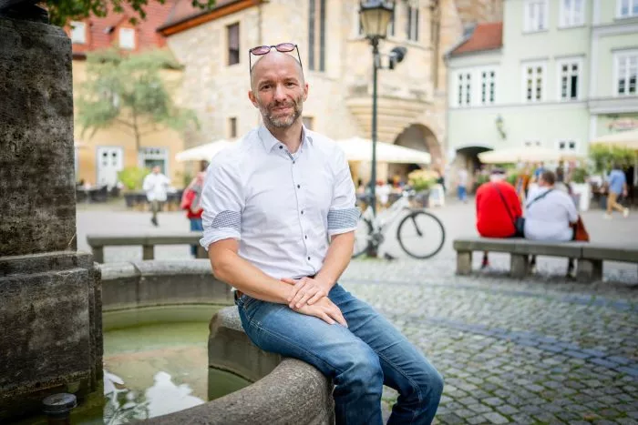Martin Sladeczek wollte eigentlich nur zur Historie der Krämerbrücke forschen.