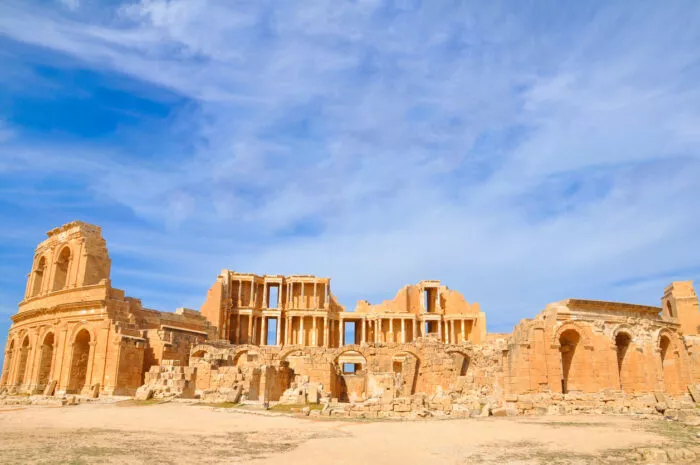 Erdbeben zerstörten das antike Sabrata