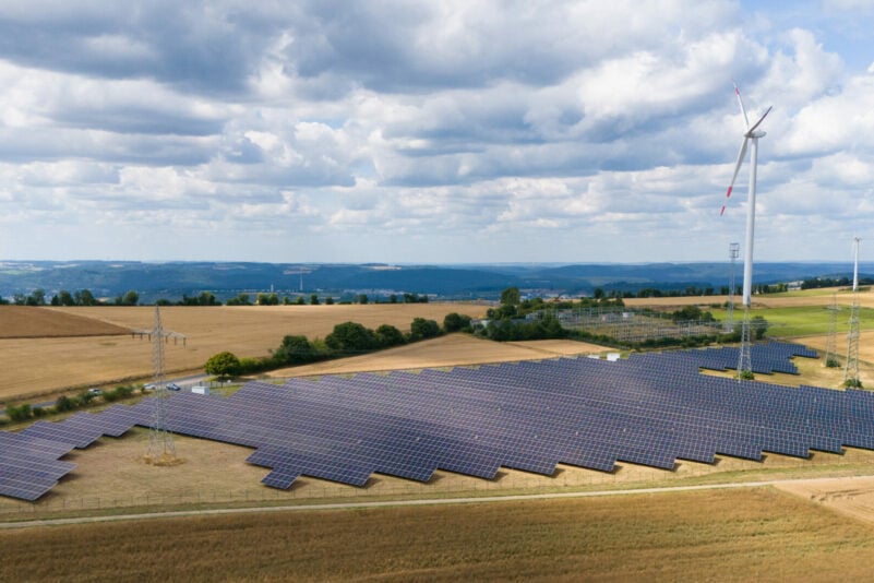 Drosselungen der erneuerbaren Energien.
