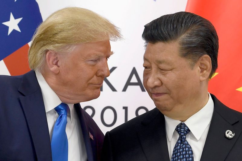 Treffen sich Trump und Xi bald wieder - wie hier bei einem G20-Gipfel in Japan 2019?