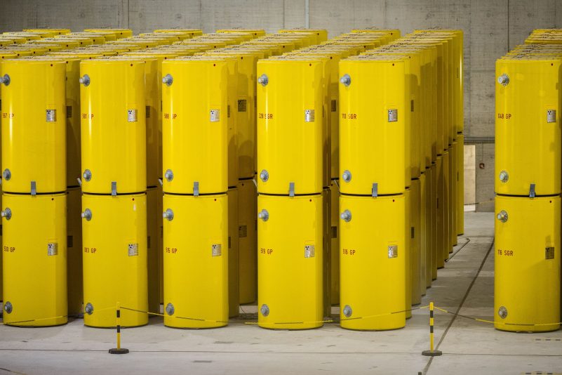 152 Castor-Behälter müssen von Jülich ins Zwischenlager Ahaus transportiert werden (Archivbild)