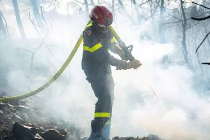 Großbrand in Südfrankreich hält Feuerwehr noch immer in Atem