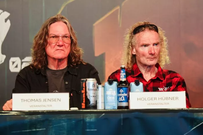 Die Veranstalter Thomas Jensen (links) und Holger Hübner sind zufrieden mit dem Festival.