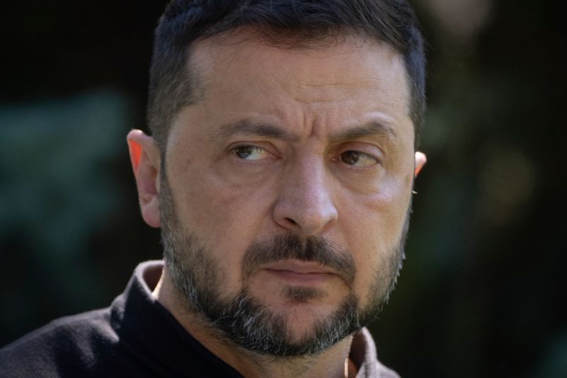 Der ukrainische Präsident lehnt ein Treffen mit Kremlchef Wladimir Putin in Moskau ab. (Archivbild)