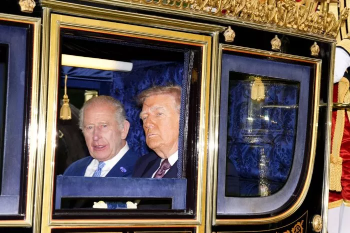 US-Präsident Trump und König Charles: Kutschenfahrt nach Windsor