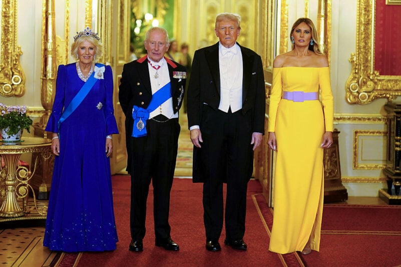 König Charles III. lobt Trumps „persönliches Engagement“ für den Frieden