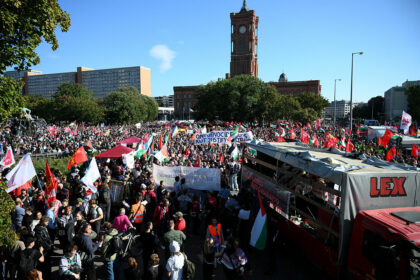 Demonstration in Berlin: Für ein Ende des Gaza-Krieges