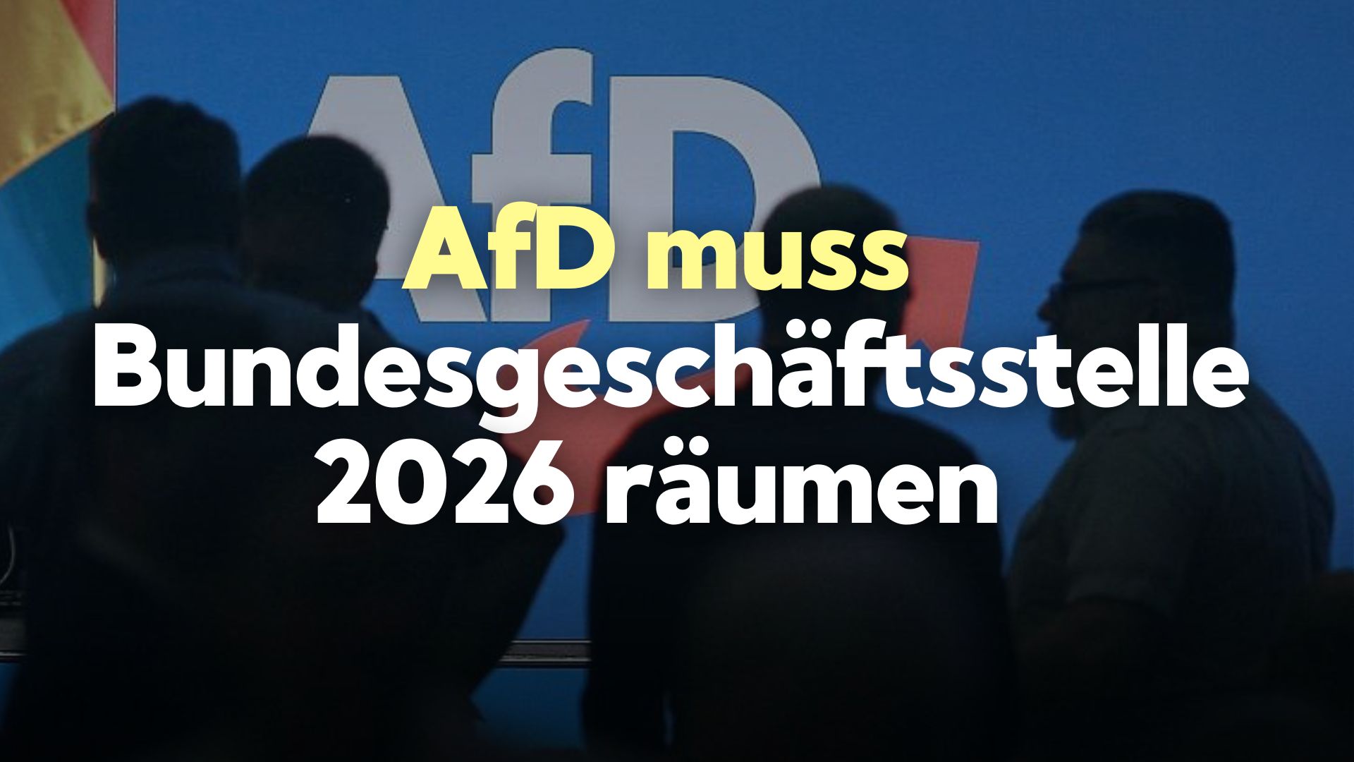 Urteil: AfD muss Bundesgeschäftsstelle 2026 räumen