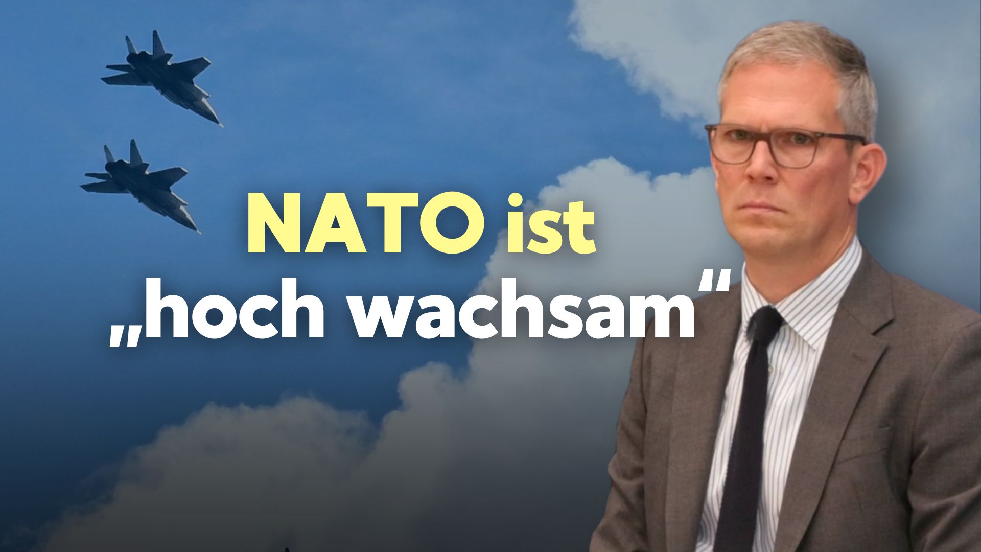 Regierungssprecher: Nehmen russische Luftraumverletzungen „sehr ernst“