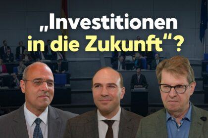 Scharfer Auftakt der Haushalts-Generaldebatte über Investitionen, Schulden, Bürgergeld