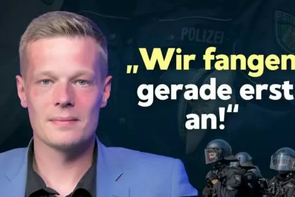 Manuel Ostermann: „Alle fünf Minuten wird ein Polizeibeamter Opfer einer Straftat“