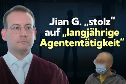 Bundesanwaltschaft wirft Jian G. 20-jährige Geheimdiensttätigkeit für China vor