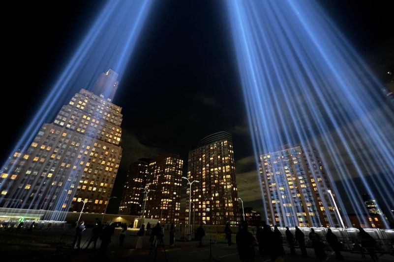 Lichter über New York: Test für 9/11-Gedenkinstallation