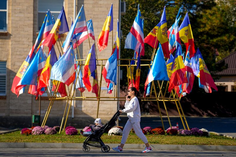 Kurz vor der Wahl in Moldau ist eine Partei des russlandfreundlichen Bündnisses von der Abstimmung ausgeschlossen worden.