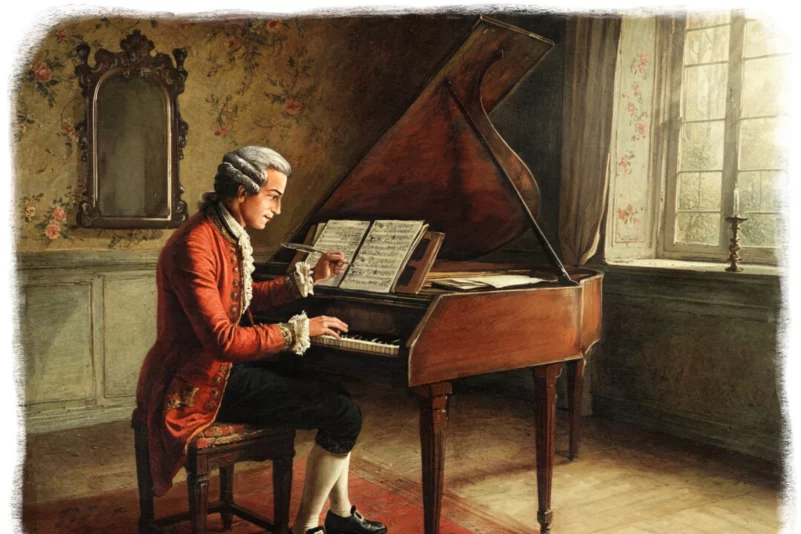 Mozarts Tagesablauf: Kontinuität und Leidenschaft