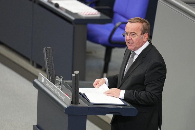 «Putin will uns, Putin will die Nato-Mitgliedstaaten provozieren», sagt Boris Pistorius.