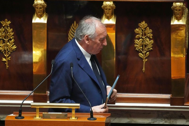 Der französische Premier Bayrou scheitert bei der Abstimmung in der Nationalversammlung.