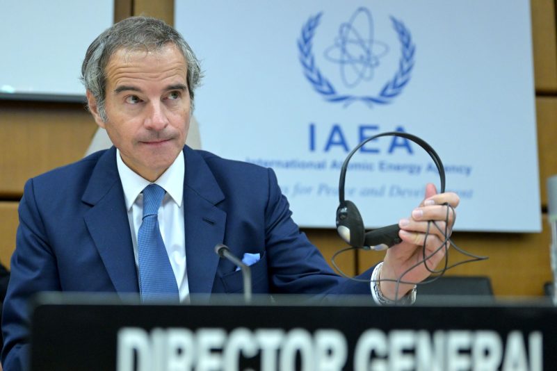 «Der Prozess der Abrüstung oder des kontrollierten Abbaus der Atomwaffenarsenale ist zum Stillstand gekommen», sagt IAEA-Chef Grossi.