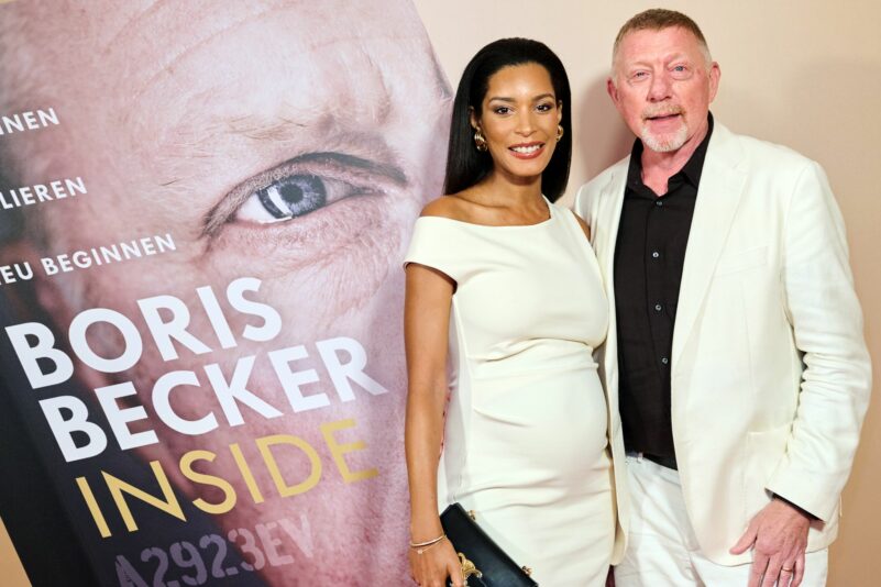 Boris Becker mit seiner Frau Lilian de Carvalho Monteiro.