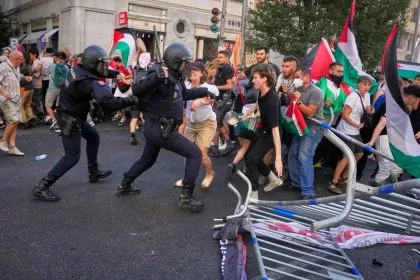Spanien: Letzte Vuelta-Etappe wegen Protesten abgebrochen