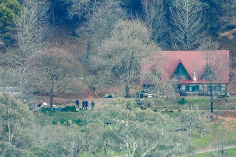 Zwei Polizisten wurden erschossen bei dem Versuch, einen Haftbefehl zu vollstrecken. (Archivfoto)