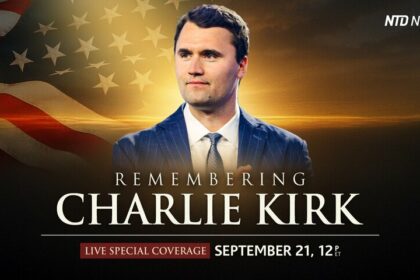 NTD Live-Sondersendung: In Erinnerung an Charlie Kirk – Gedenkfeier [Originalton Englisch]
