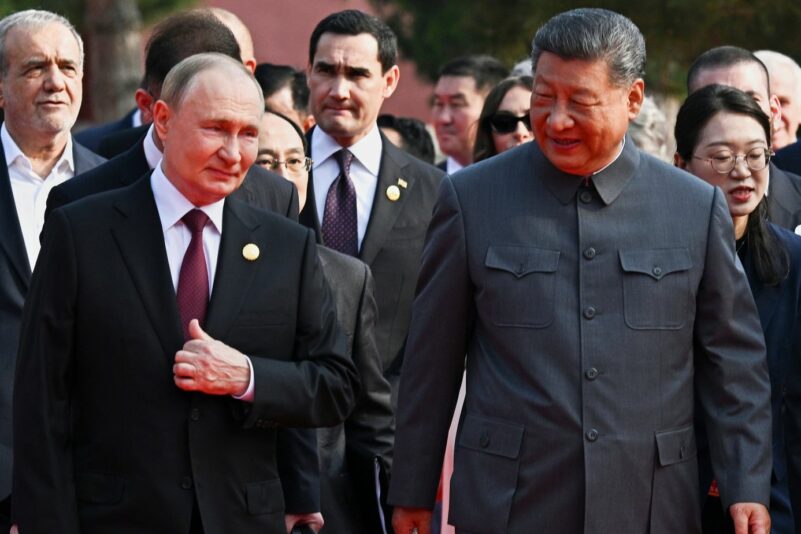 Putin und Xi philosophieren über die Kunst, noch älter zu werden.