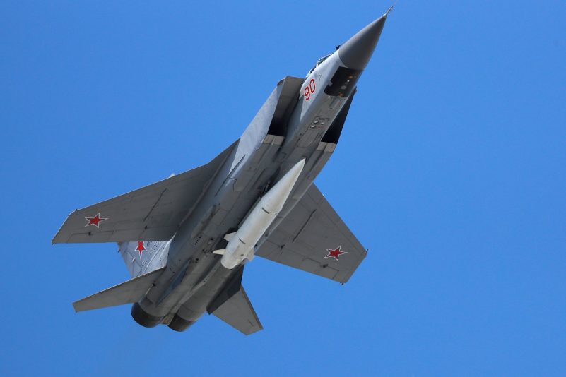 Russischer Kampfjet des Typs MiG-31